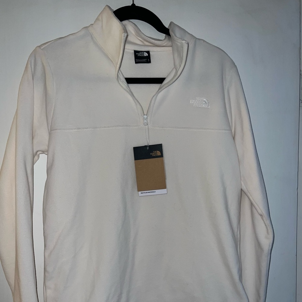 NWT north face 1/4 zip fleece